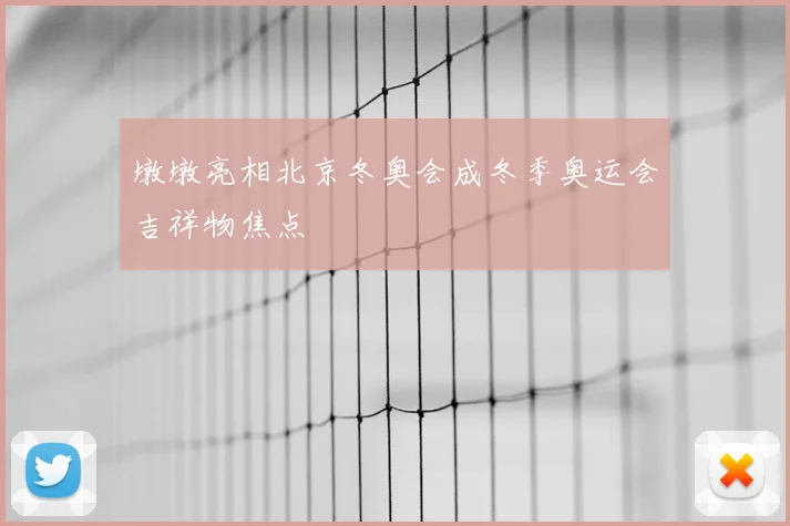 墩墩亮相北京冬奥会成冬季奥运会吉祥物焦点